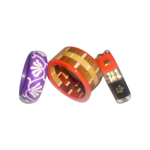 Colorful Wooden Bangles